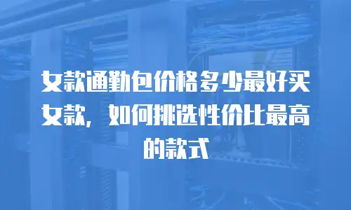 女款通勤包价格多少最好买女款，如何挑选性价比最高的款式