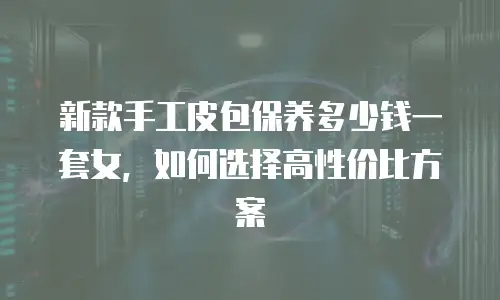新款手工皮包保养多少钱一套女，如何选择高性价比方案