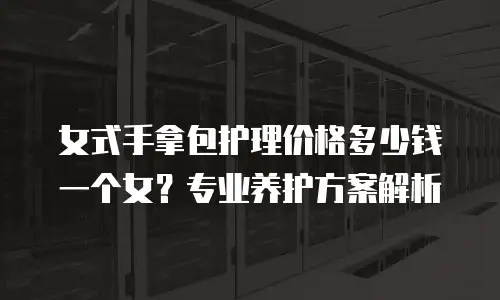 女式手拿包护理价格多少钱一个女？专业养护方案解析