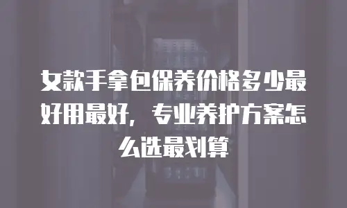 女款手拿包保养价格多少最好用最好，专业养护方案怎么选最划算
