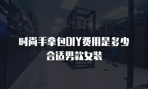 时尚手拿包DIY费用是多少合适男款女装