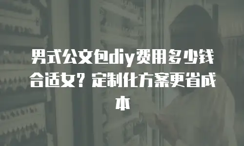 男式公文包diy费用多少钱合适女？定制化方案更省成本
