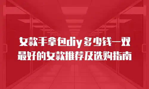 女款手拿包diy多少钱一双最好的女款推荐及选购指南