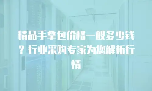精品手拿包价格一般多少钱？行业采购专家为您解析行情
