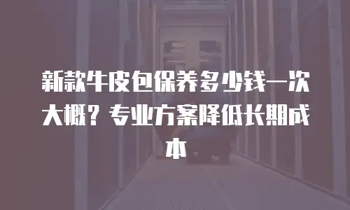 新款牛皮包保养多少钱一次大概？专业方案降低长期成本
