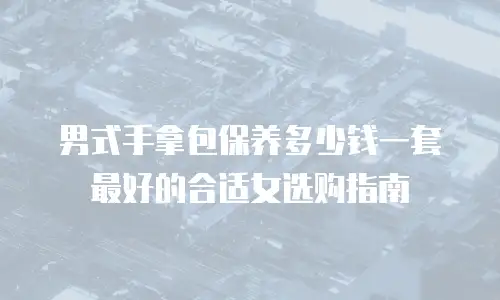 男式手拿包保养多少钱一套最好的合适女选购指南