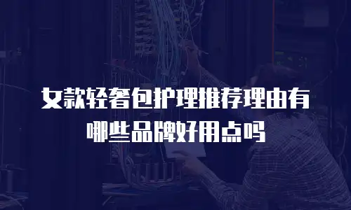 女款轻奢包护理推荐理由有哪些品牌好用点吗