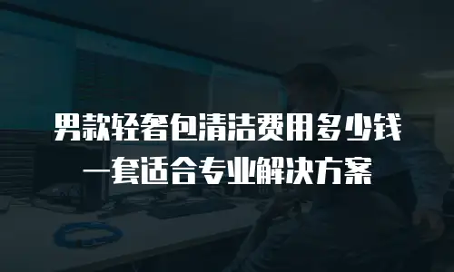男款轻奢包清洁费用多少钱一套适合专业解决方案