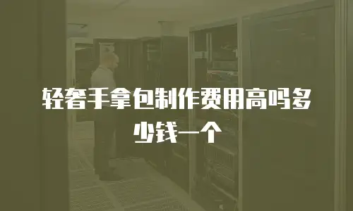 轻奢手拿包制作费用高吗多少钱一个