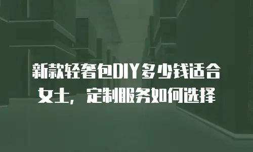 新款轻奢包DIY多少钱适合女士，定制服务如何选择