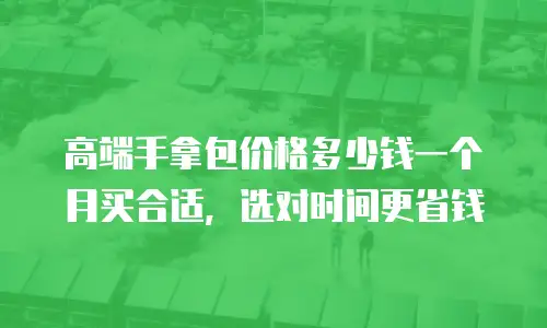 高端手拿包价格多少钱一个月买合适，选对时间更省钱