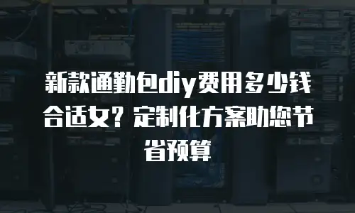 新款通勤包diy费用多少钱合适女？定制化方案助您节省预算