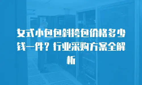 女式小包包斜挎包价格多少钱一件？行业采购方案全解析