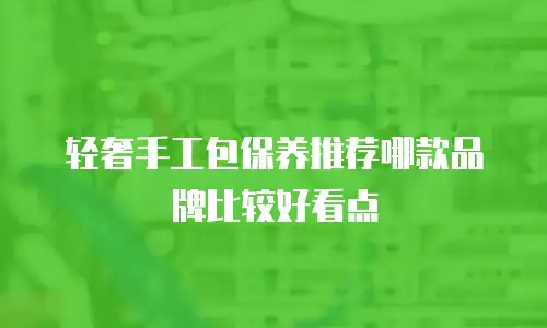 轻奢手工包保养推荐哪款品牌比较好看点