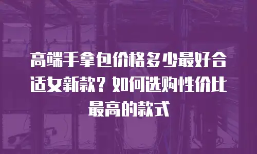 高端手拿包价格多少最好合适女新款？如何选购性价比最高的款式