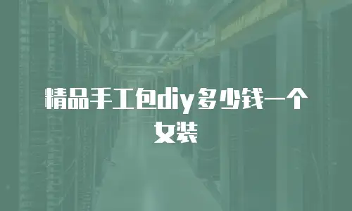 精品手工包diy多少钱一个女装