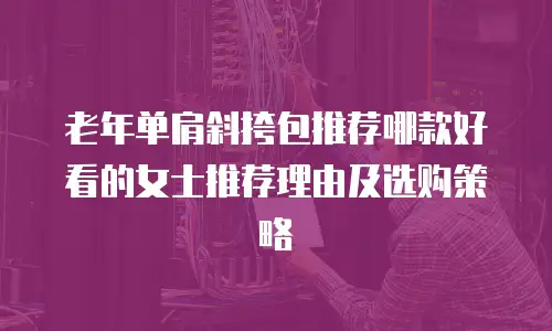 老年单肩斜挎包推荐哪款好看的女士推荐理由及选购策略