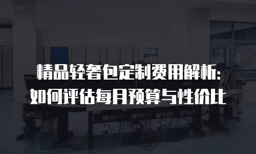精品轻奢包定制费用解析：如何评估每月预算与性价比