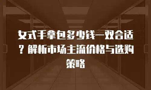 女式手拿包多少钱一双合适？解析市场主流价格与选购策略