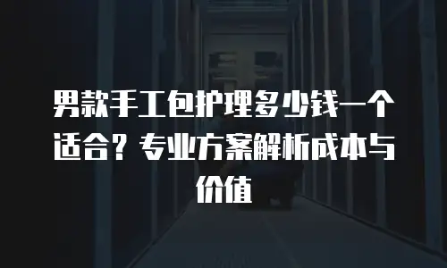 男款手工包护理多少钱一个适合？专业方案解析成本与价值