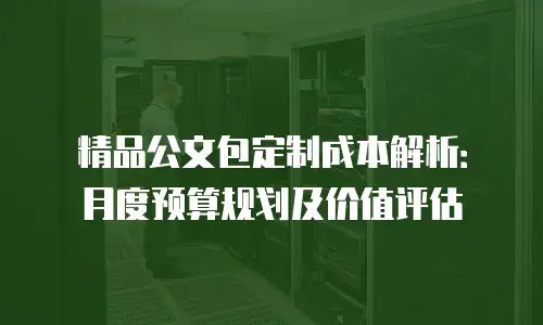 精品公文包定制成本解析：月度预算规划及价值评估
