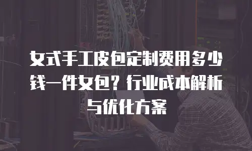 女式手工皮包定制费用多少钱一件女包？行业成本解析与优化方案