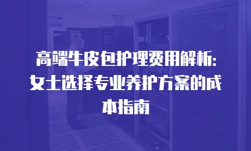 高端牛皮包护理费用解析：女士选择专业养护方案的成本指南