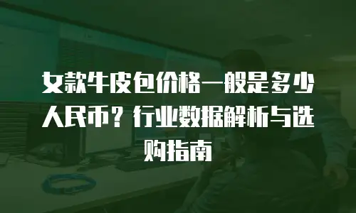 女款牛皮包价格一般是多少人民币？行业数据解析与选购指南