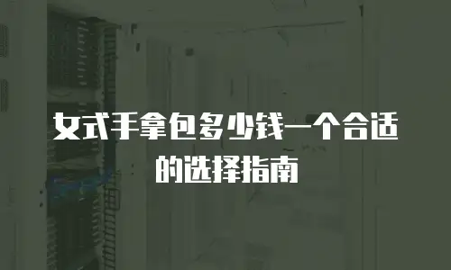 女式手拿包多少钱一个合适的选择指南
