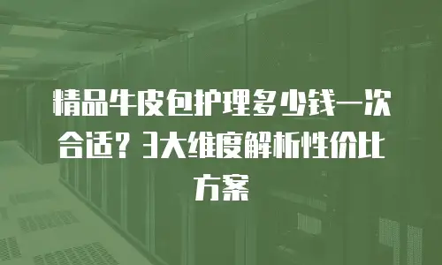 精品牛皮包护理多少钱一次合适？3大维度解析性价比方案