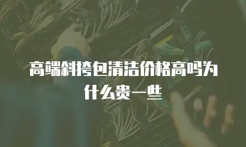高端斜挎包清洁价格高吗为什么贵一些