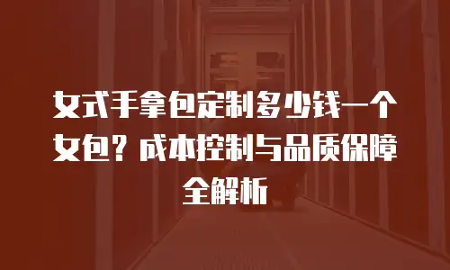 女式手拿包定制多少钱一个女包？成本控制与品质保障全解析