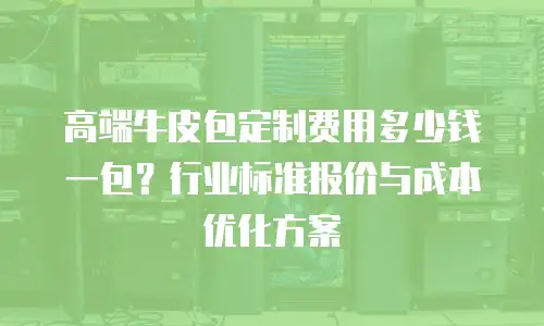 高端牛皮包定制费用多少钱一包？行业标准报价与成本优化方案