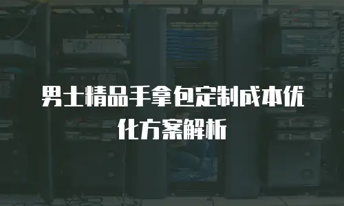男士精品手拿包定制成本优化方案解析