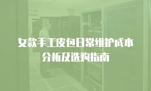 女款手工皮包日常维护成本分析及选购指南