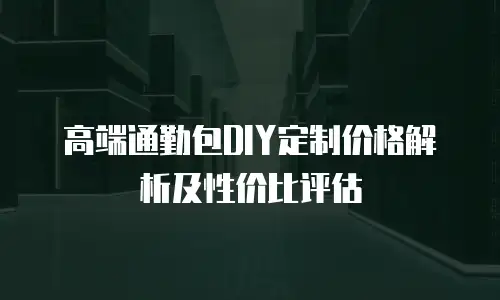 高端通勤包DIY定制价格解析及性价比评估