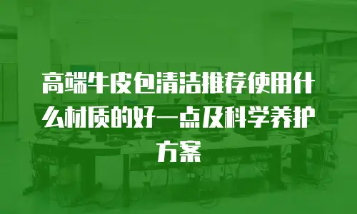 高端牛皮包清洁推荐使用什么材质的好一点及科学养护方案