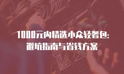 1000元内精选小众轻奢包：避坑指南与省钱方案