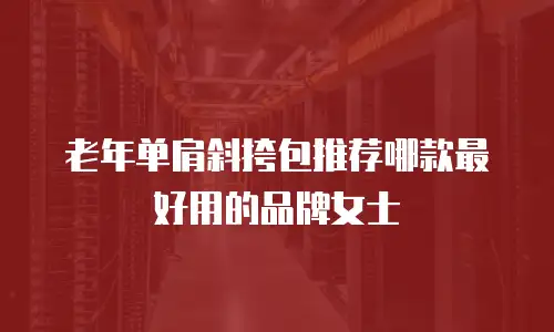 老年单肩斜挎包推荐哪款最好用的品牌女士