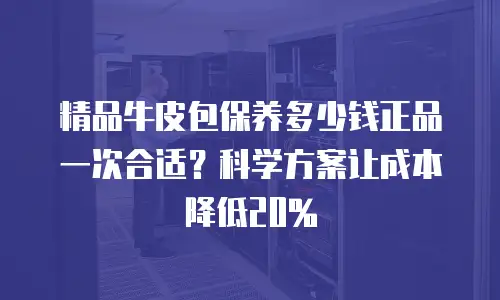 精品牛皮包保养多少钱正品一次合适？科学方案让成本降低20%