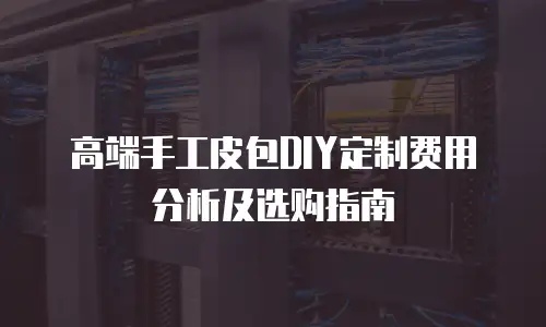 高端手工皮包DIY定制费用分析及选购指南