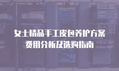 女士精品手工皮包养护方案费用分析及选购指南