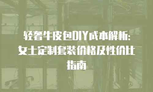 轻奢牛皮包DIY成本解析：女士定制套装价格及性价比指南