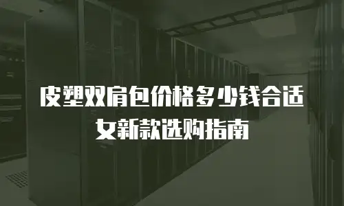 皮塑双肩包价格多少钱合适女新款选购指南