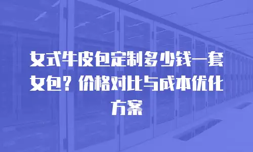 女式牛皮包定制多少钱一套女包？价格对比与成本优化方案