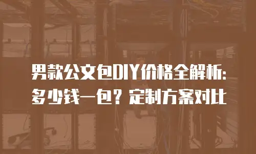 男款公文包DIY价格全解析：多少钱一包？定制方案对比