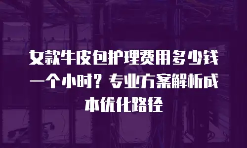 女款牛皮包护理费用多少钱一个小时？专业方案解析成本优化路径