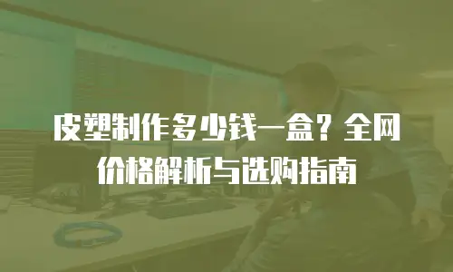 皮塑制作多少钱一盒？全网价格解析与选购指南