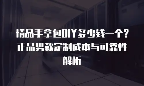 精品手拿包DIY多少钱一个？正品男款定制成本与可靠性解析