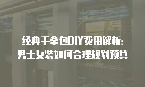 经典手拿包DIY费用解析：男士女装如何合理规划预算